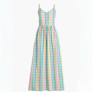 J crew gingham dress